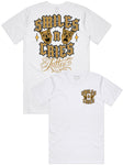 Smiles n Cries Tattoo gold logo tee