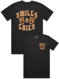 Smiles n Cries copper tee