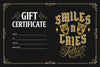 Gift Card - Smiles n' Cries Tattoo Voucher