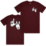 LV Fingers tee