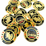 Lucky Gold Poker Chip